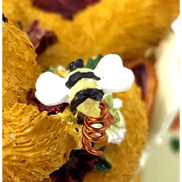 Boyds Teabearies Smiley Teabearie 24301 Bee Happy Teabearie in a Teacup Retired - Picture 5 of 10